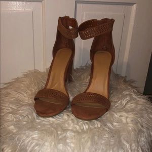 Cutout Block Heels